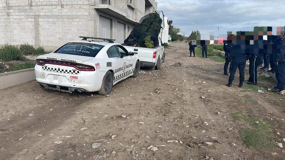 Guardía nacional se enfreta a balazos en Los Reyes de Juáres, hay un muertyo